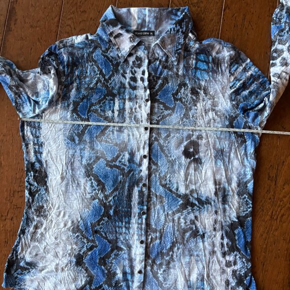 David Cline "COBRA" Crushed Roll-Up Button Up Shirt - Picture 9 of 10